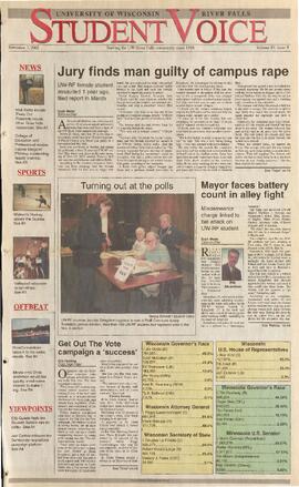 The Student Voice, November 7, 2002.