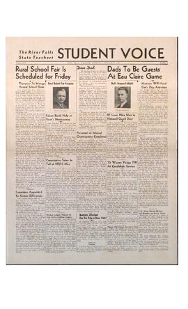 The Student Voice, October 23, 1940.