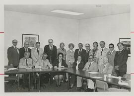 UW-River Falls Foundation Board group, 1976.