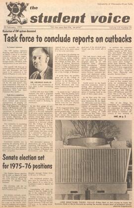 The Student Voice, February 20, 1975.