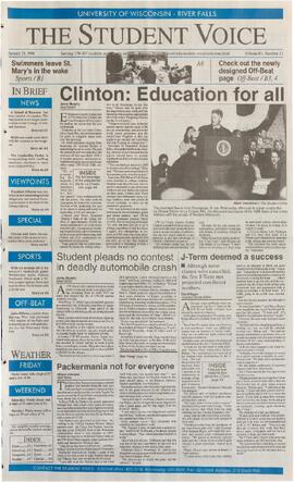 The Student Voice, January 29, 1998.