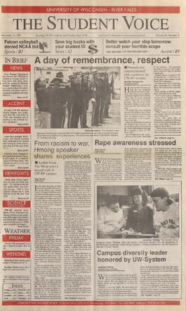 The Student Voice, November 13, 1997.