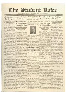 The Student Voice, November 13, 1935