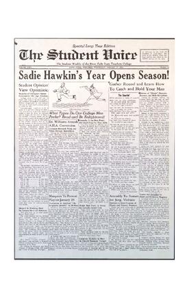 The Student Voice, January 17, 1940.