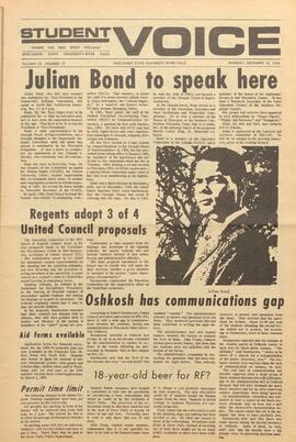 The Student Voice, December 16, 1968.