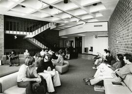 Students sitting in Centennial Science Hall