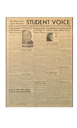 The Student Voice, October 8, 1941.