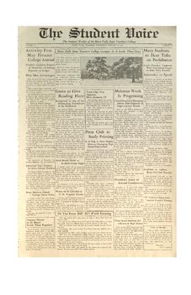 The Student Voice, January 13, 1932