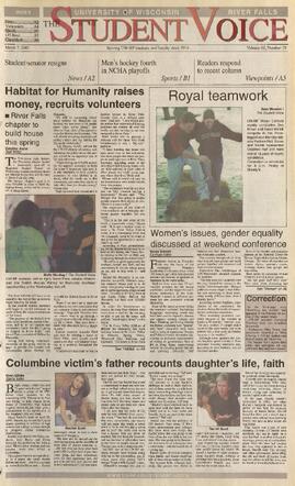 The Student Voice, March 7, 2002.