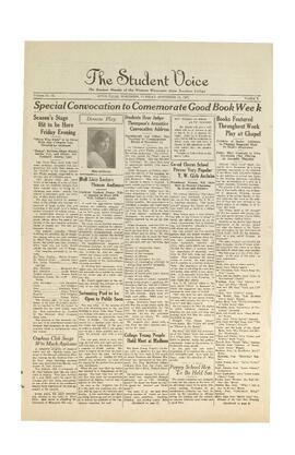 The Student Voice, November 15, 1927.
