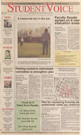 The Student Voice, May 8, 2003.