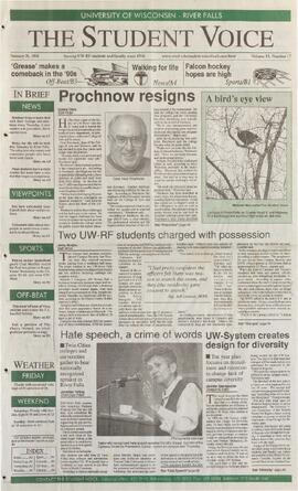 The Student Voice, February 26, 1998.