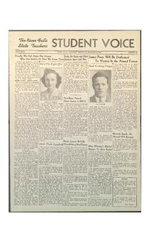 The Student Voice, February 24, 1943.