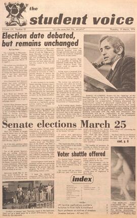 The Student Voice, March 21, 1974.