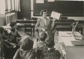 Teacher Reads to Students