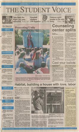 The Student Voice, April 30, 1998.