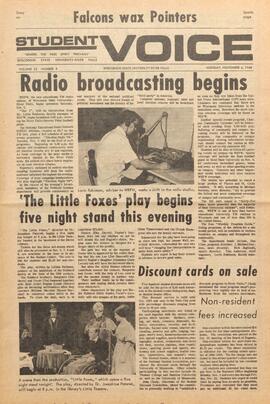 The Student Voice, November 4, 1968.