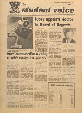 The Student Voice, March 12, 1976.