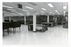 Library second floor renovation, 1978.