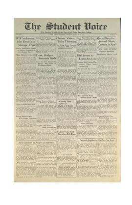 The Student Voice, February 25, 1932