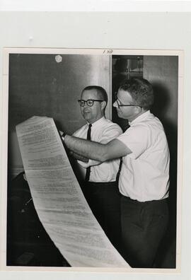 Receiving Info Via Fax, 1969