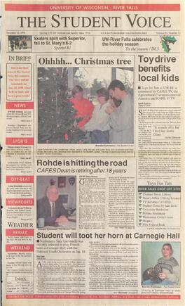 The Student Voice, December 10, 1998.