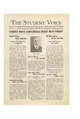 The Student Voice January 7, 1925.