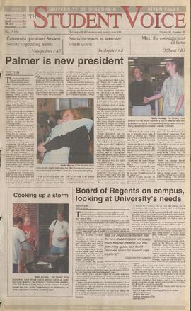 The Student Voice, May 10, 2001.