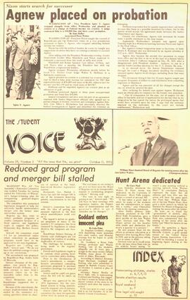 The Student Voice, October 11 , 1973.