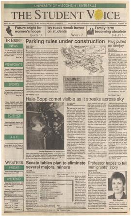 The Student Voice, March 20 1997.