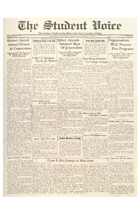The Student Voice, October 27, 1936