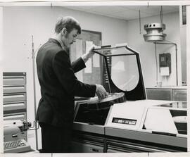 Man with Computer