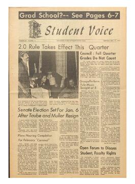 The Student Voice, December 13, 1965.