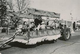 Homecoming Parade Float, 1950.