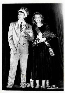 Winter Carnival King and Queen, 1991.