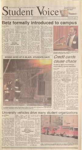 The Student Voice, March 18, 2005.