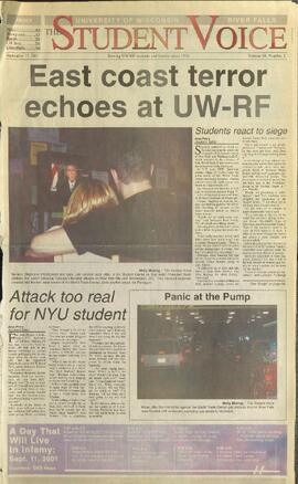 The Student Voice, September 13, 2001.