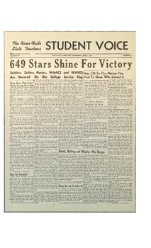 The Student Voice, April 7, 1943.