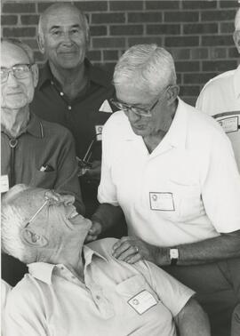 Men Smiling at Eachother, 1993.