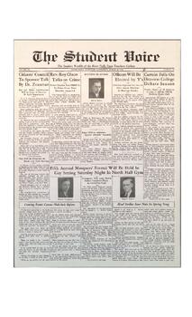 The Student Voice, March 25, 1936