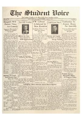 The Student Voice, April 10, 1935