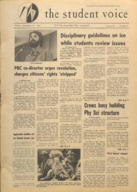 The Student Voice, September 19, 1975.