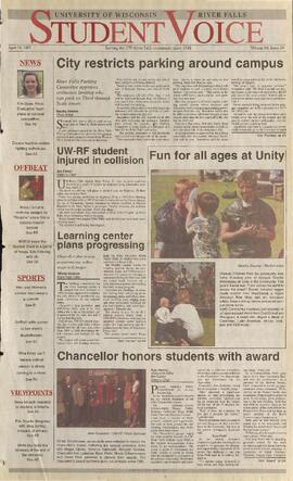 The Student Voice, April 24, 2003.