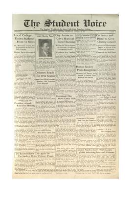 The Student Voice, January 20, 1932