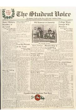 The Student Voice, December 15, 1937