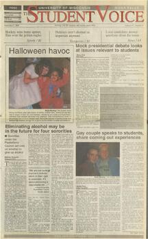 The Student Voice, November 02, 2000.