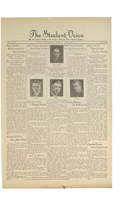The Student Voice, April 3, 1928.