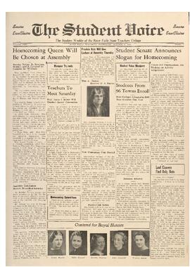 The Student Voice, October 5, 1938.