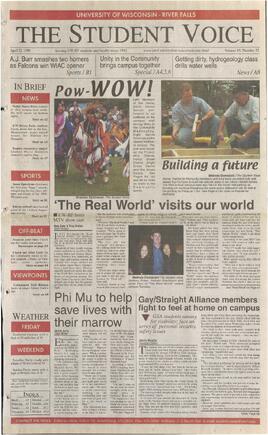 The Student Voice, April 22, 1999.