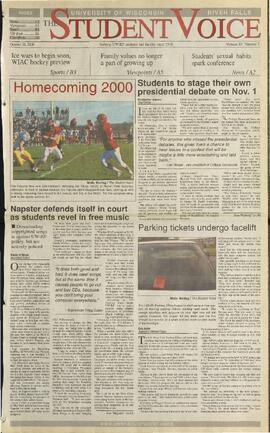 The Student Voice, October 26, 2000.